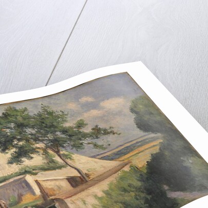 Rolleboise, Behind the Church, c.1920 by Maximilien Luce