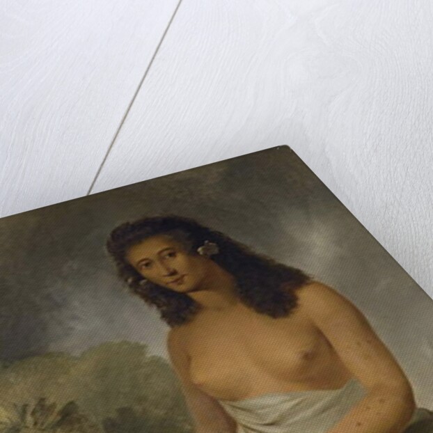 Poedua, Daughter of Oreo, Chief of Ulaietea, One of the Society Isles, 1785 by John Webber