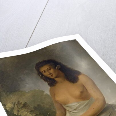 Poedua, Daughter of Oreo, Chief of Ulaietea, One of the Society Isles, 1785 by John Webber