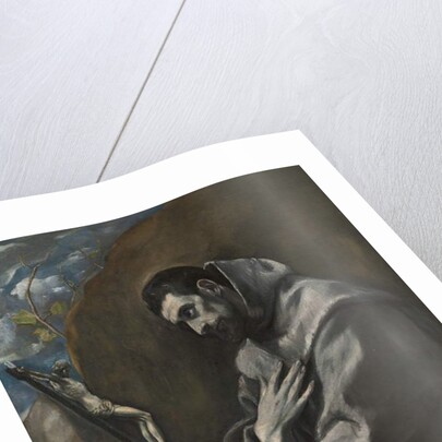 Saint Francis of Assisi in Meditation by El Greco
