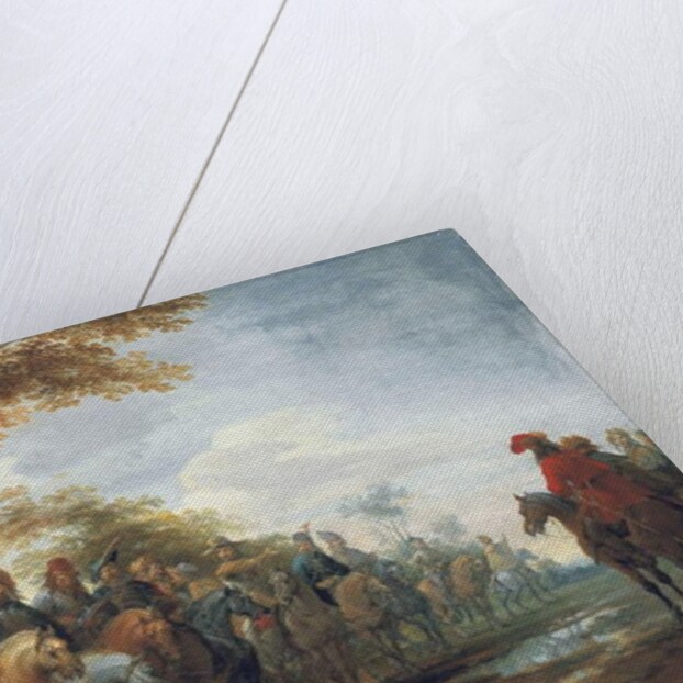 The Halt of the Cavalry by Peeter Snayers