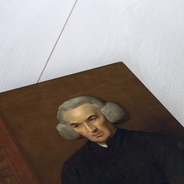 Portrait of Dr. Richard Price, holding a letter from Benjamin Franklin by Benjamin West