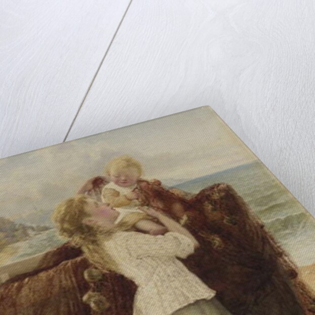 A Fisherman's Children, 1881 by Samuel McCloy