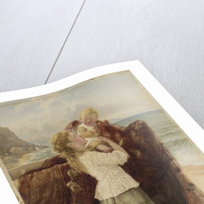 A Fisherman's Children, 1881 by Samuel McCloy