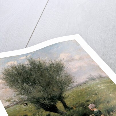 By the Riverside by Emile Claus