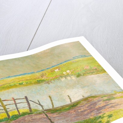 The Fence, The Lys, 1902 by Emile Claus