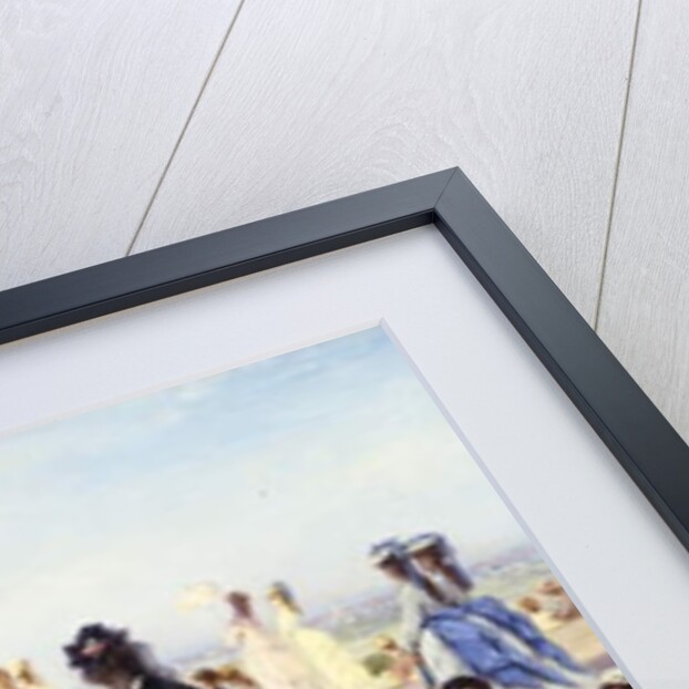 Sunday in Bellevue, 1874 by Gabriel-Amable de Lafoulhouze