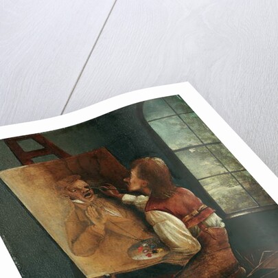 Self portrait by David Claypoole Johnston