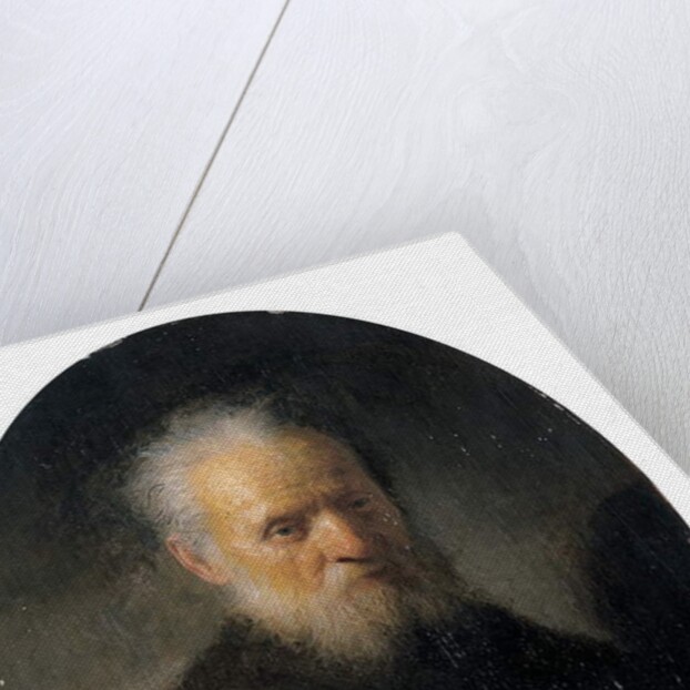 Bearded old man, 17th century by Rembrandt Harmensz. van Rijn