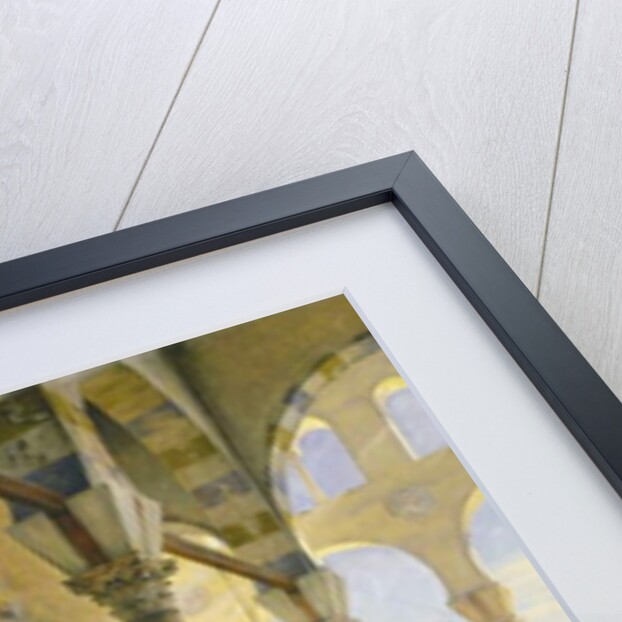 Forecourt of the Ummayad mosque, Damascus, 1890 by Gustave Bauernfeind