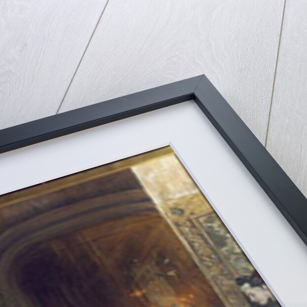 Procession of Young Girls on Confirmation Day, L'hopital de Beaune, 1906 by Henri Jules Jean Geoffroy