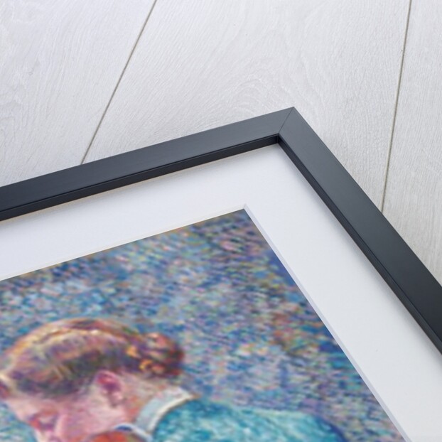 Marie-Anne Weber playing the violin, 1903 by Theo van Rysselberghe