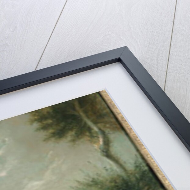 The Misses Garrick by the Thames at Hampton, 1762 by Johann Zoffany