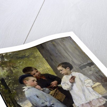 Give Me A Bite, 1883 by Henri Jules Jean Geoffroy