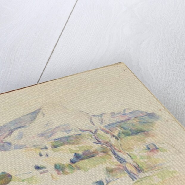 Mont Sainte-Victoire, view of Lauves, 1902-06 by Paul Cezanne