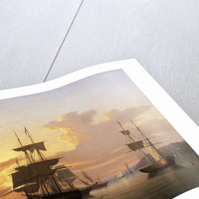 Evening on the River Lee, Below Blackrock Castle, Co. Cork by George Mounsey Wheatley Atkinson