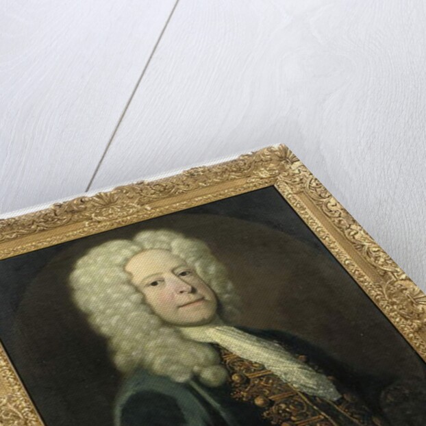 Portrait of a gentleman, traditionally identified as Hugh Smith of Weald Hall, Sherriff of Essex by English School