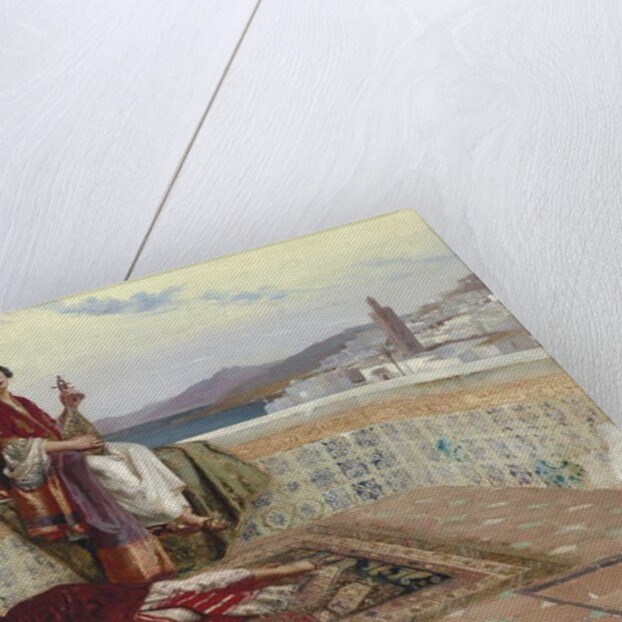 On the Terrace, Tangiers by Rudolphe Ernst