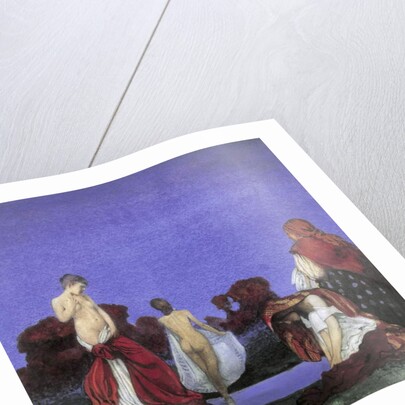 Gypsies Bathing by William Blamire Young