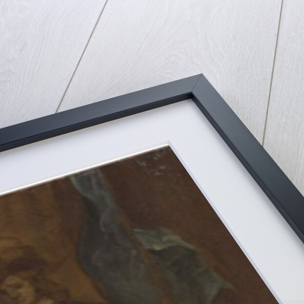 A soldier with a flag by Thomas Willeboirts Bosschaert