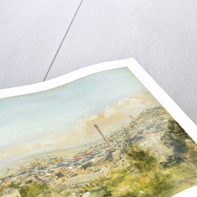 Honfleur, view of the Cote de Grace by Jean Francois Raffaelli