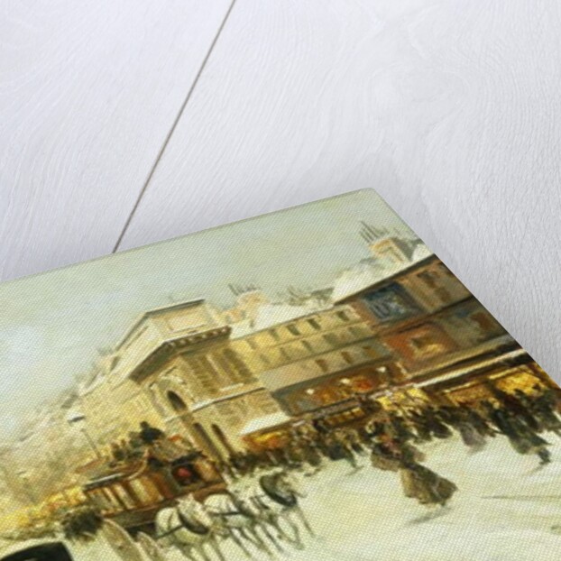 Paris Street Scene by Fausto Giusto