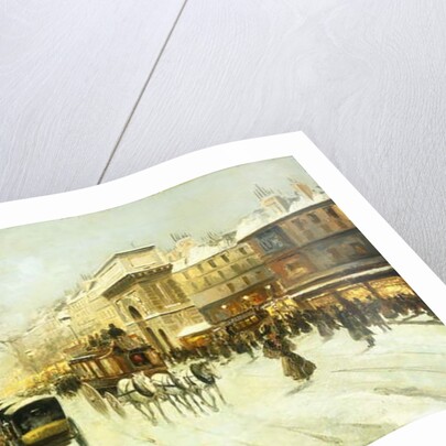 Paris Street Scene by Fausto Giusto