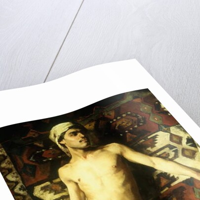 The Harem Guard, 1885 by Georges De Geetere