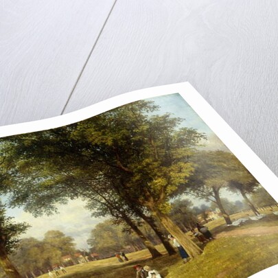 Afternoon near Sevenoaks, Kent, c.1845 by Basil Holmes