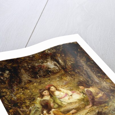 Children in an Orchard by William Stewart MacGeorge