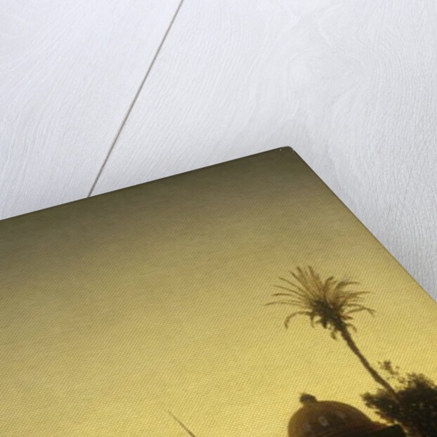 Praying to Mecca by Herman David Salomon Corrodi