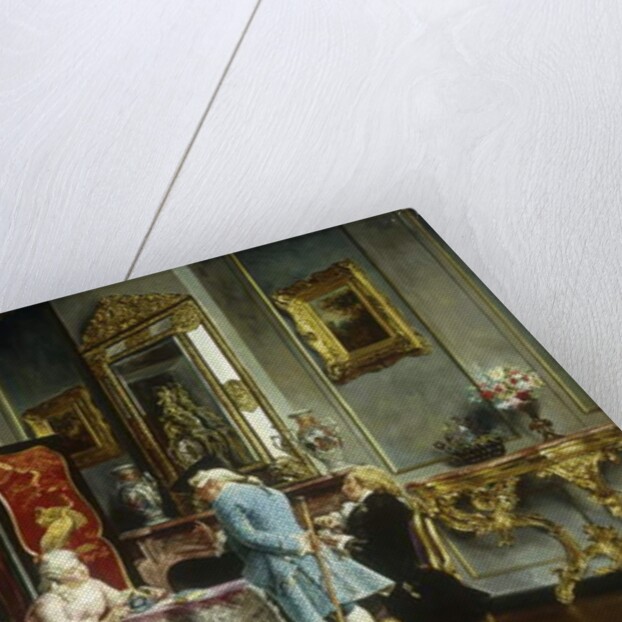 Figures in an Elegant Interior, 1879 by Ignacio Leon y Escosura