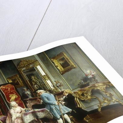 Figures in an Elegant Interior, 1879 by Ignacio Leon y Escosura