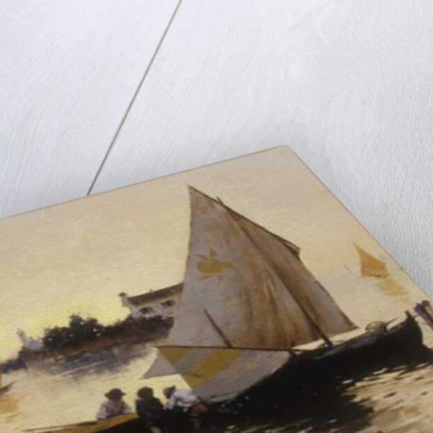 Venice, The End of the Day by Rubens Santoro