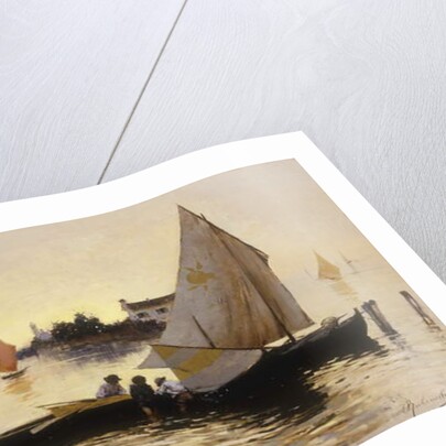 Venice, The End of the Day by Rubens Santoro