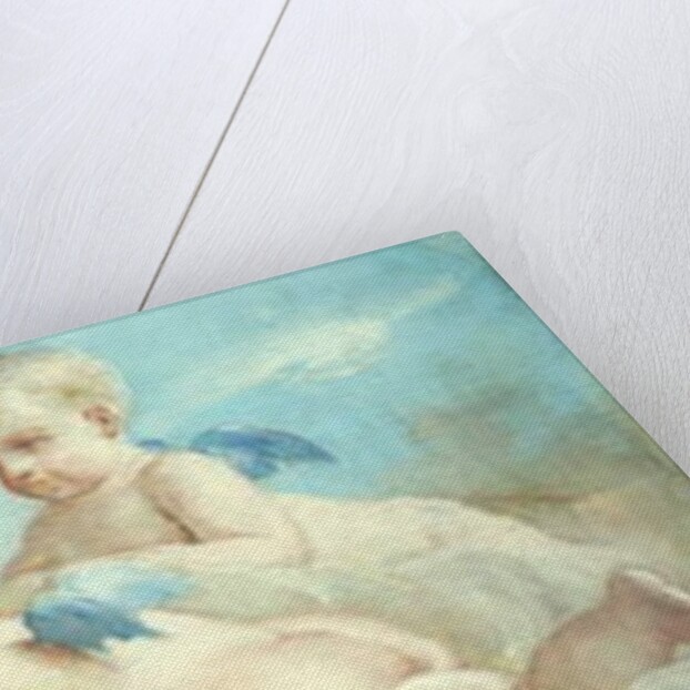 Putti frolicking in the Clouds by Charles Joshua Chaplin