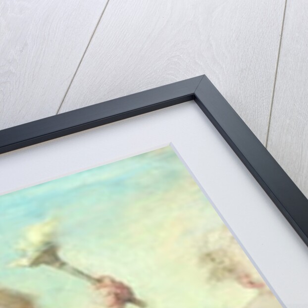 Putti frolicking in the Clouds by Charles Joshua Chaplin