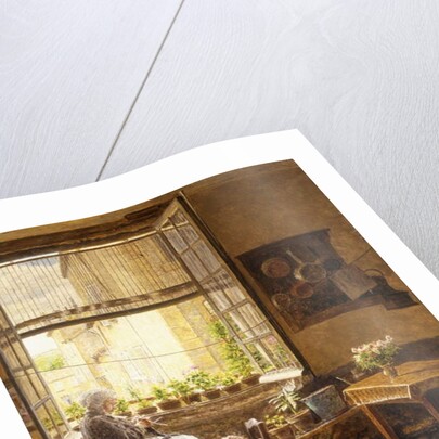 A Quiet Afternoon, 1917 by Marie Francois Firmin-Girard