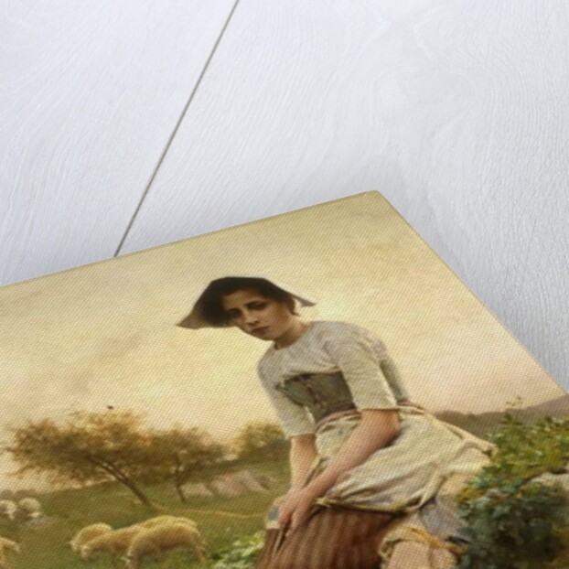 The Shepherdess by Henry Paul Perrault