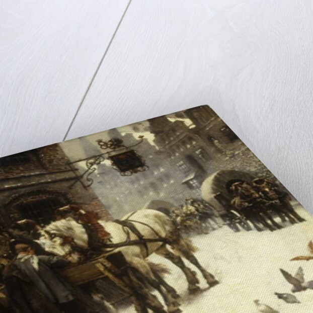 Outside the Village Inn by Harry Jochmus