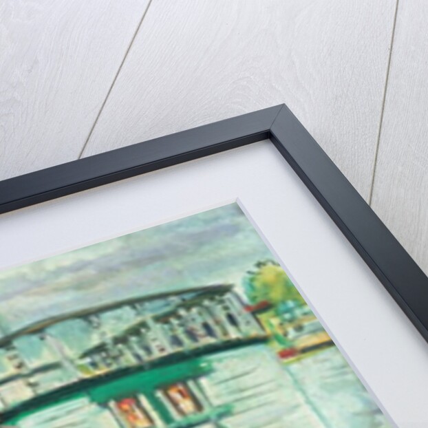 House Boats, Loch Lomond by George Leslie Hunter