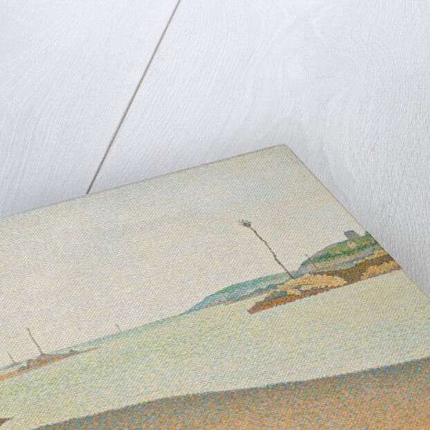 Les Balises, Saint-Briac, 1890 by Paul Signac