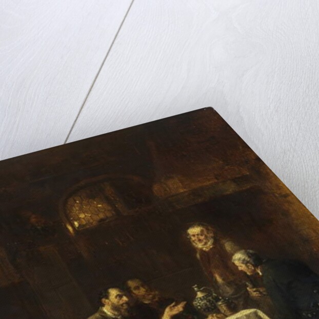 The Hunter's Story, 1867 by Anton Seitz