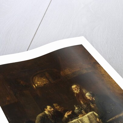 The Hunter's Story, 1867 by Anton Seitz