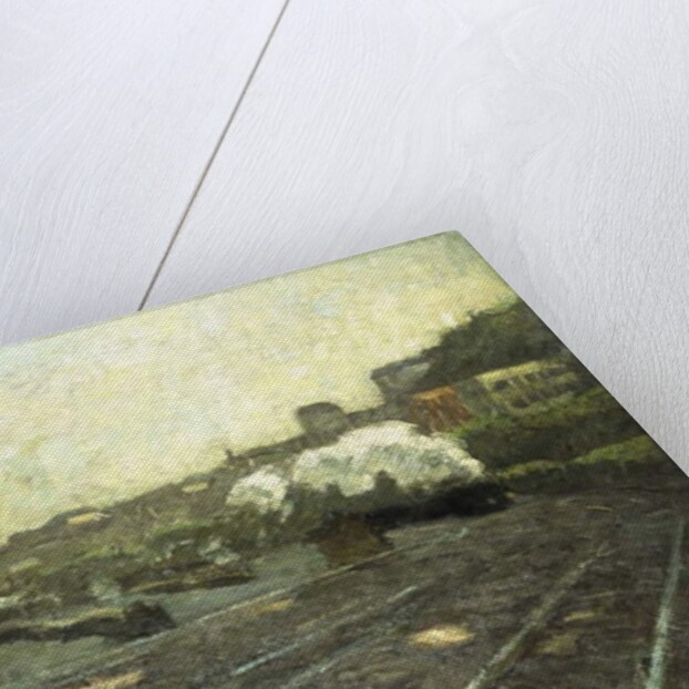 Entering the Station by Hermann Pleuer