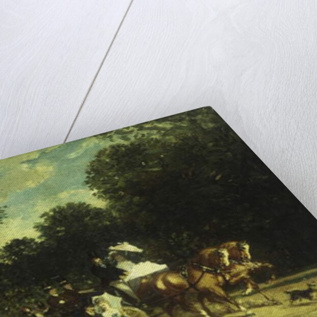 A Day in the Park, 1875 by Auguste de Molins