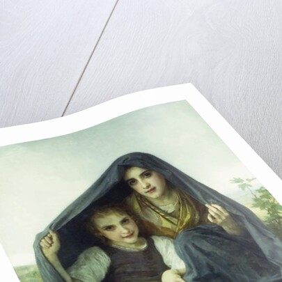 L'Abri, 1891 by William-Adolphe Bouguereau