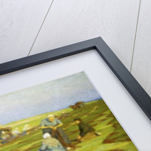 Mending the nets by Edgard Farasyn