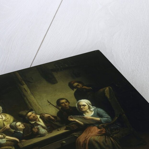 The Letter by Henri Decaisne