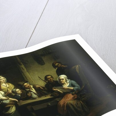 The Letter by Henri Decaisne